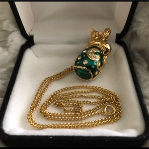 Egg Pendant Necklace